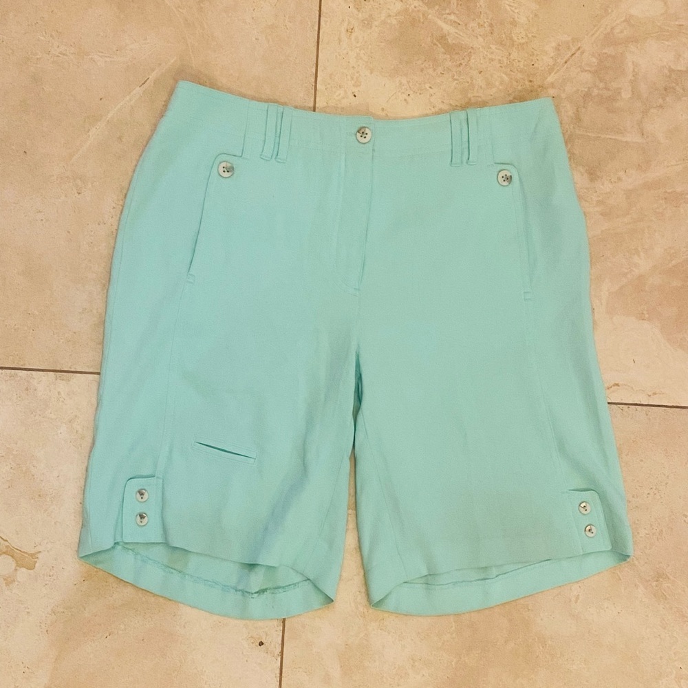 Jamie Sadock Green Golf Shorts Sz 6